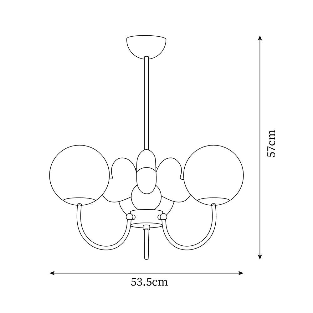 Nica Lustre Élégant Crème Simplicité - Neutralighting