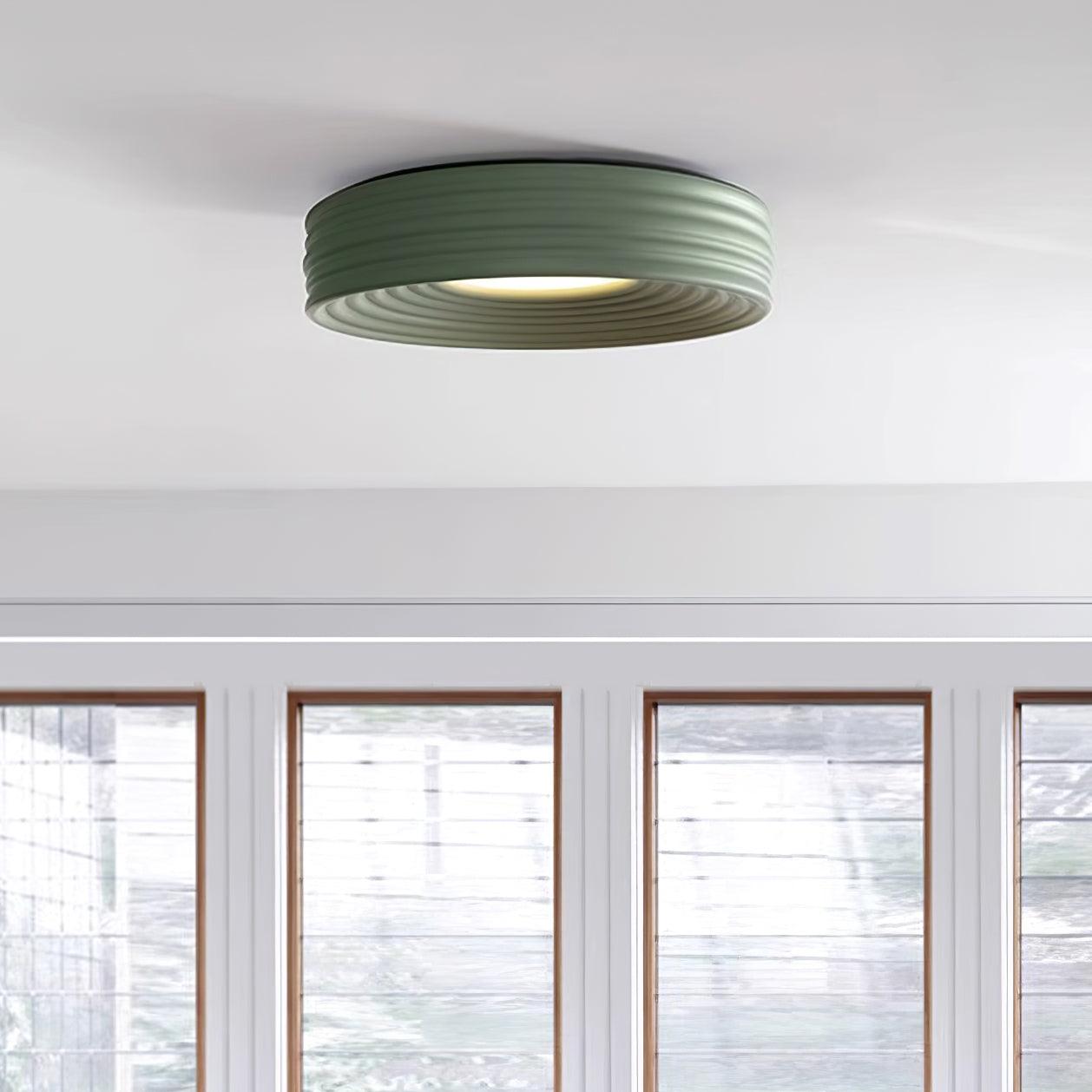 Lampe de Plafond Abat-jour Acrylique Canopée Canopée Texturée - Neutralighting