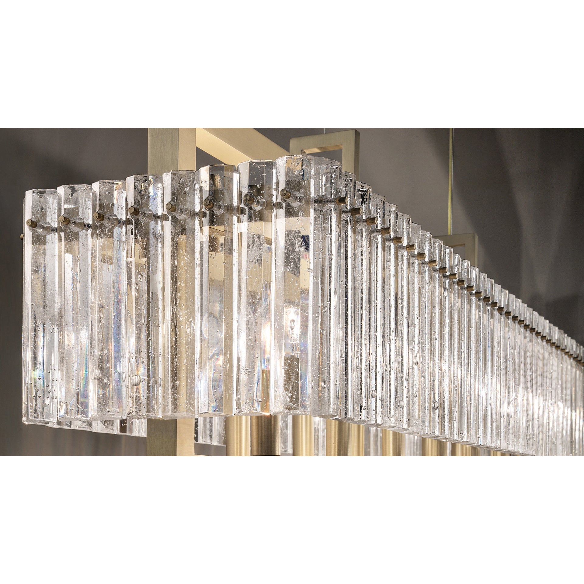 Rever Lustre Métal Laiton Verre Luxe Minimaliste Moderne - Neutralighting
