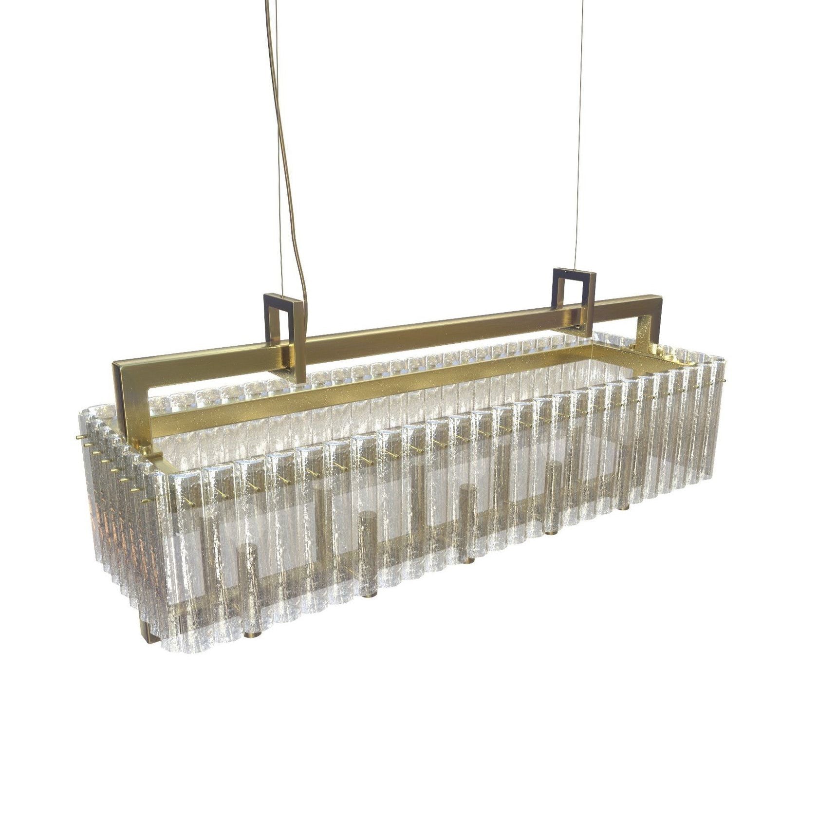 Rever Lustre Métal Laiton Verre Luxe Minimaliste Moderne - Neutralighting