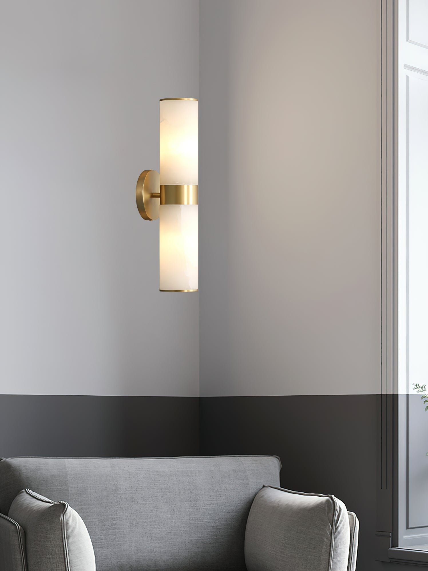 Sway Applique Murale En Albâtre Minimaliste Moderne - Neutralighting