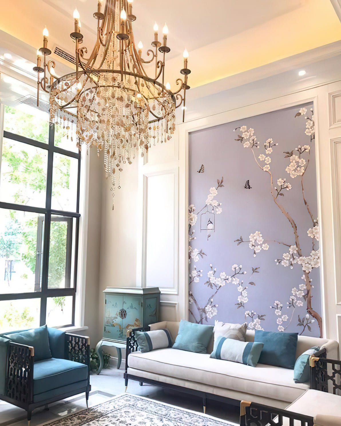 Errina Lustre Postmoderne Luxe Coquille Cristal - Neutralighting