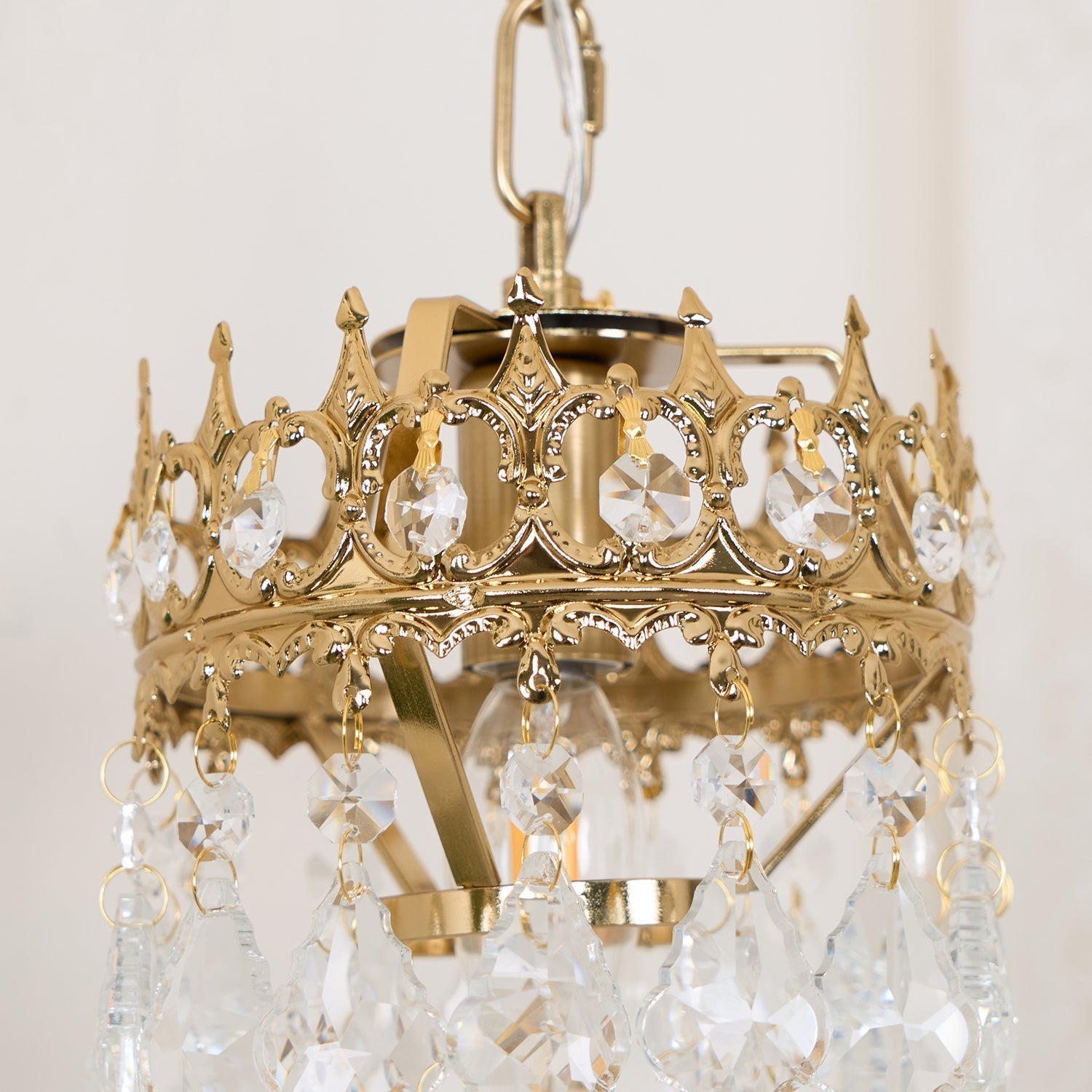 Crystal Crown Sconce - Blowlighting