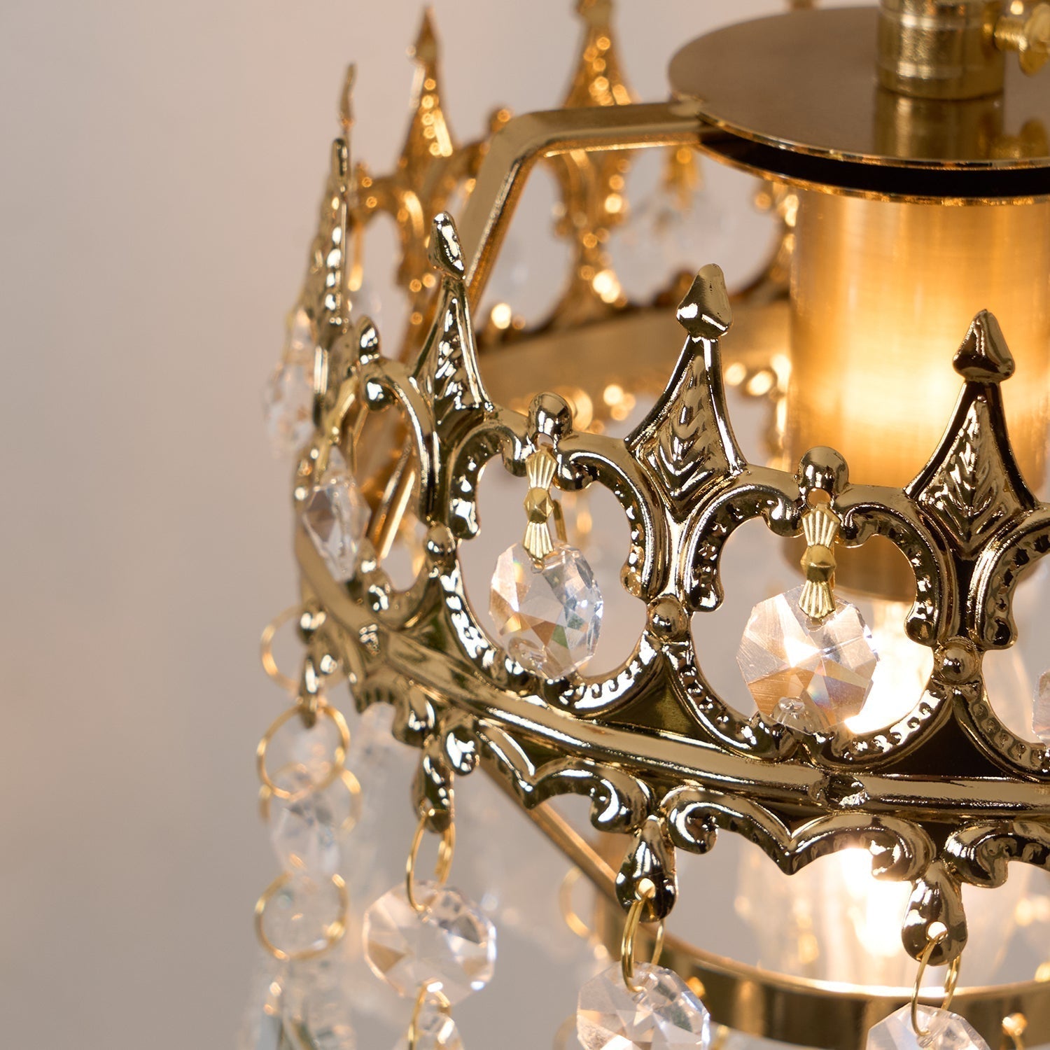 Crystal Crown Sconce - Blowlighting