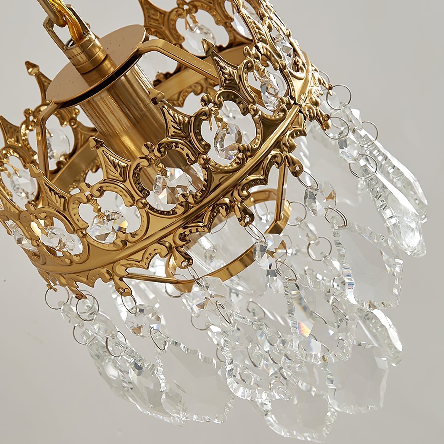 Crystal Crown Sconce - Blowlighting