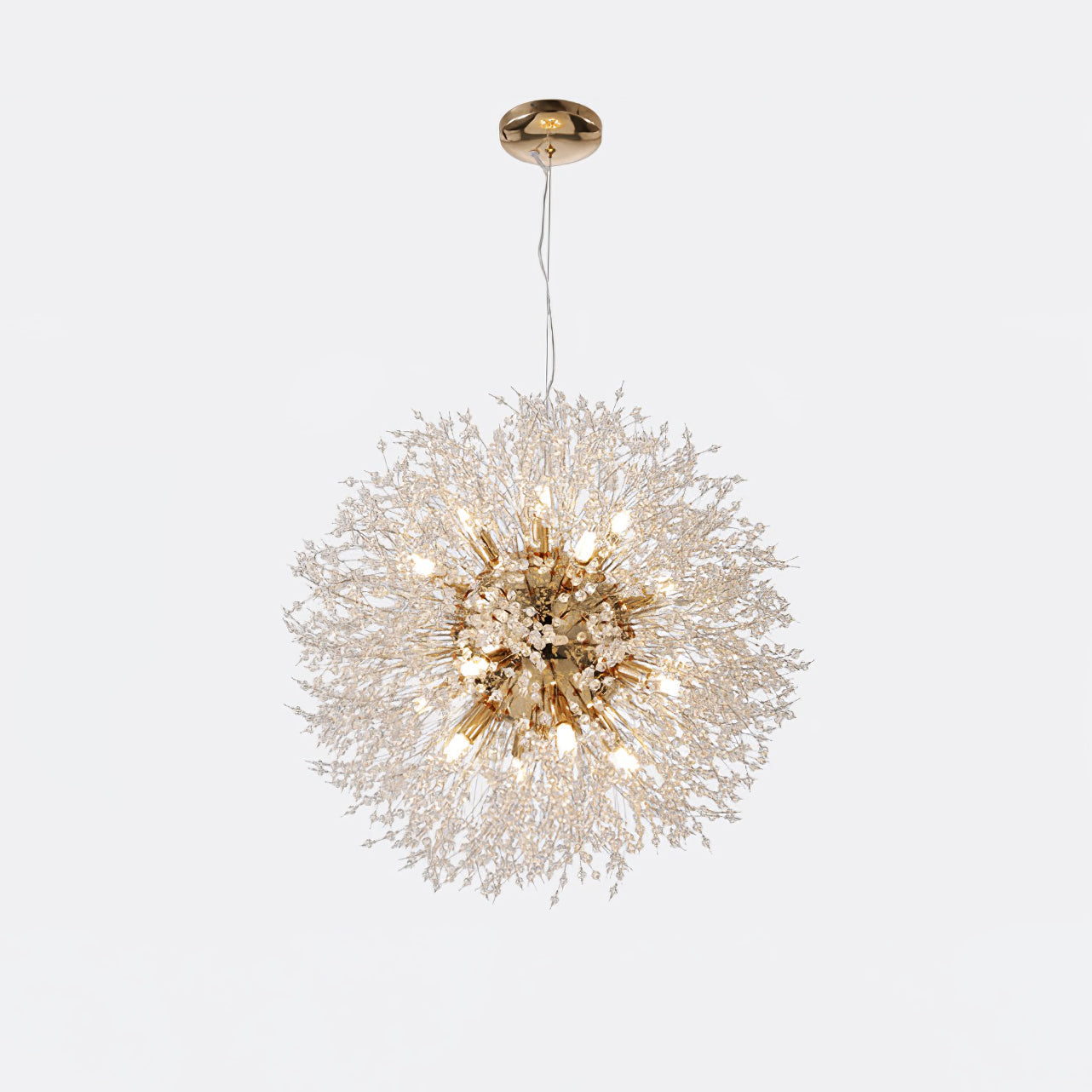 Lustra Chandelier Cristal Pissenlit avec Cristaux - Neutralighting