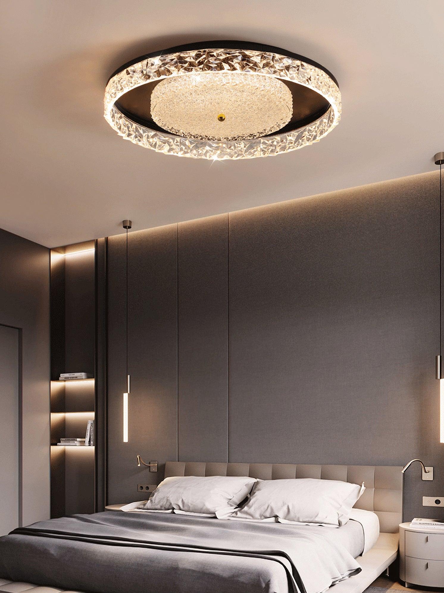 Agave Plafonnier Postmoderne de Luxe en Cristal - Neutralighting