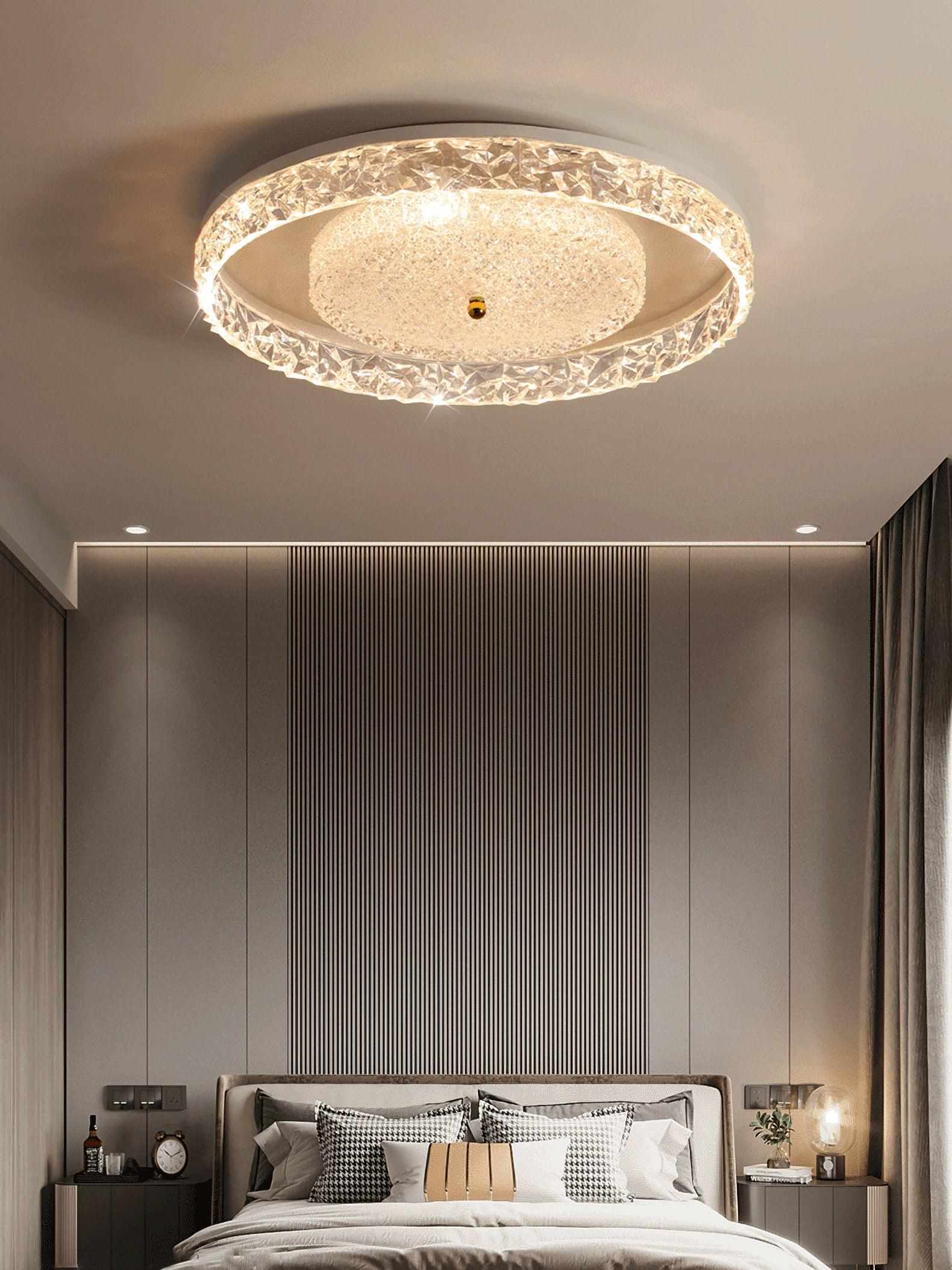 Agave Plafonnier Postmoderne de Luxe en Cristal - Neutralighting