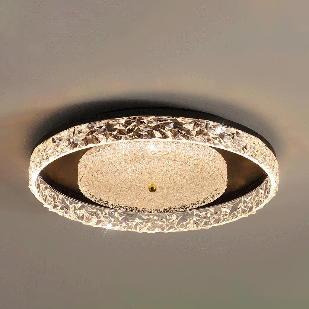 Agave Plafonnier Postmoderne de Luxe en Cristal - Neutralighting