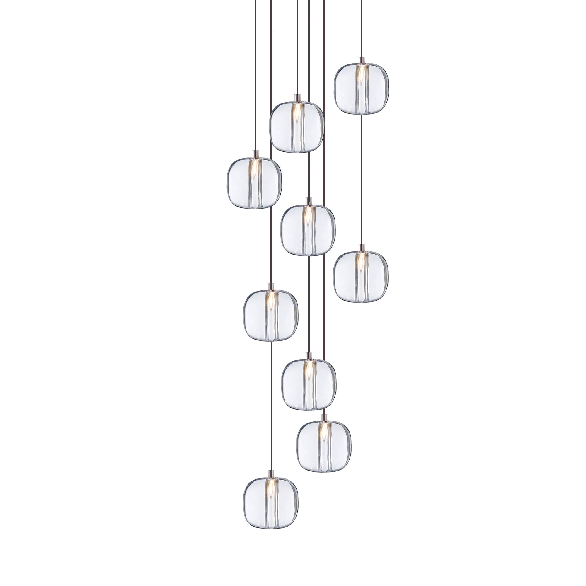 Glowcube Chandelier en Cristal Moderne - Neutralighting