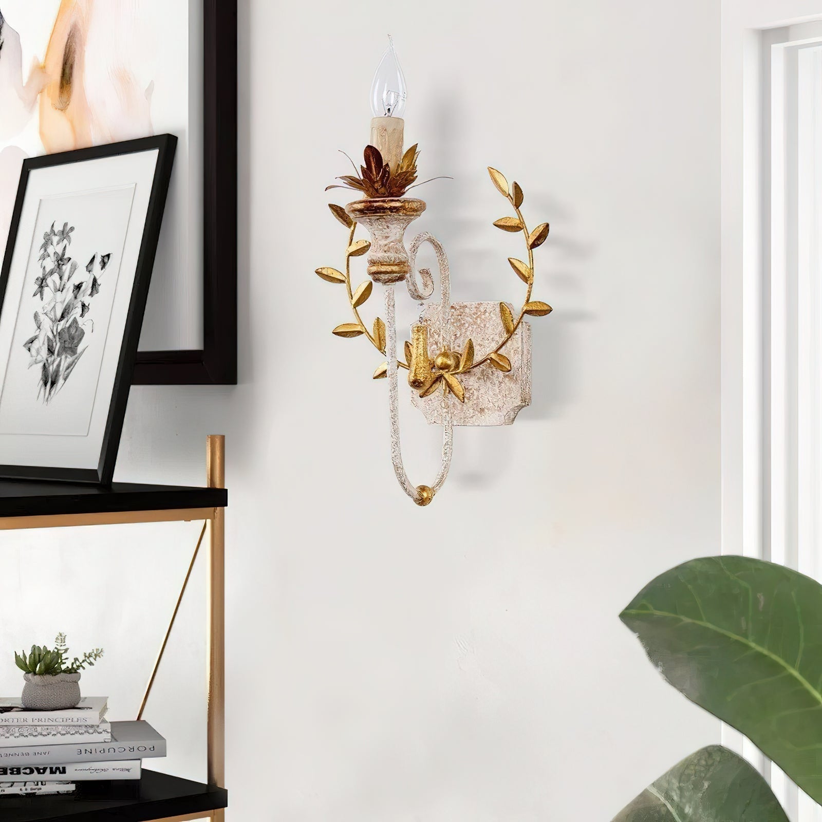 Charm Applique Murale En Bois Et Métal à Créativité Individuelle - Neutralighting