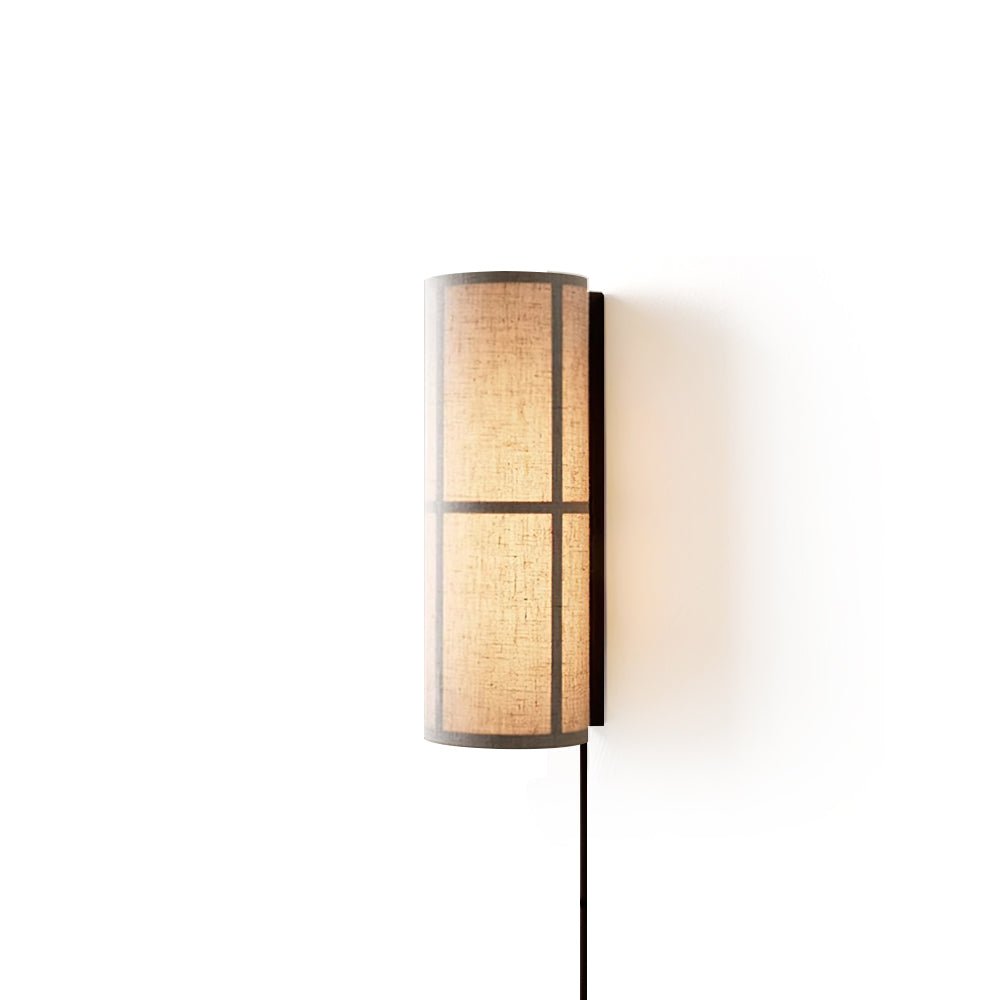 Abeleisa Cylinder Nordic Art Plug-in Fabric Wall Lamp - Neutralighting