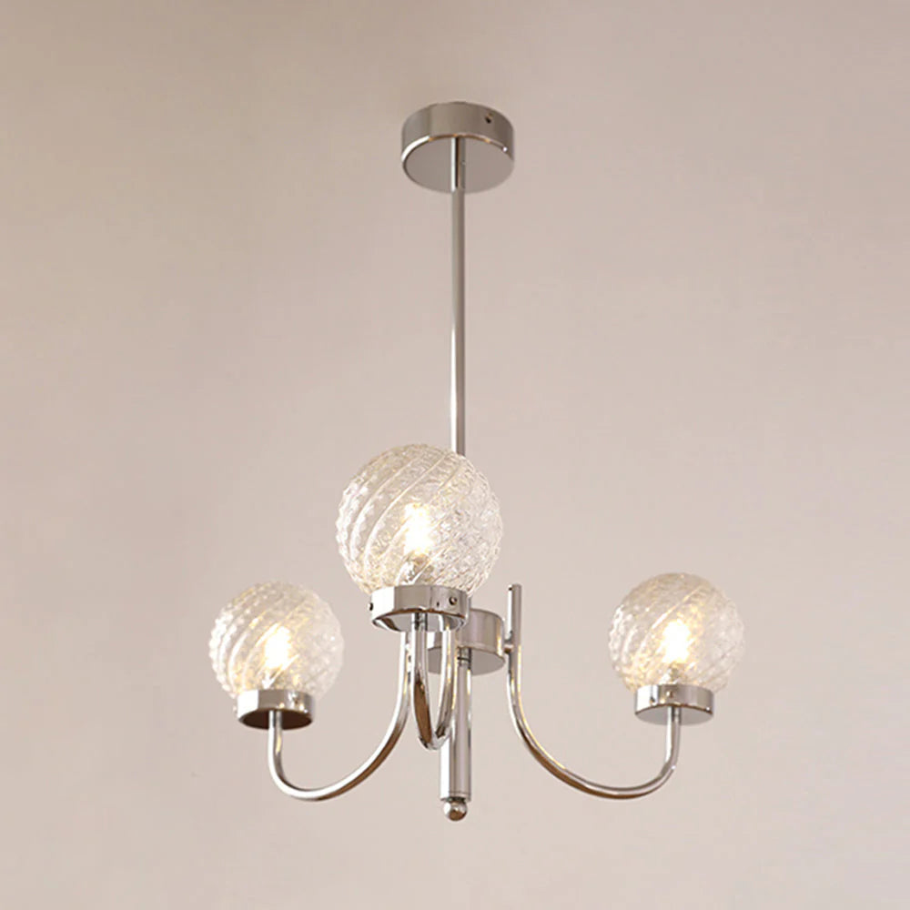 Valentina LED Suspension Métal Verre Cuisine Chambre à Coucher - Neutralighting