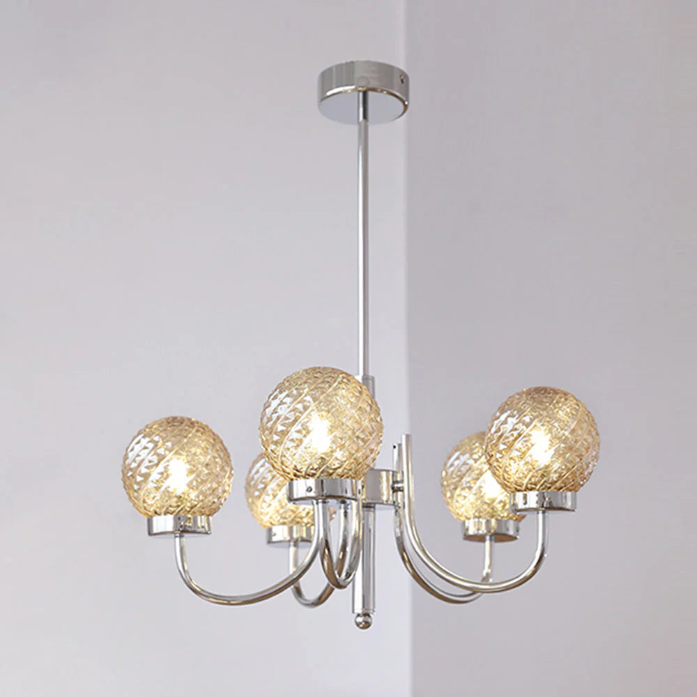 Valentina LED Suspension Métal Verre Cuisine Chambre à Coucher - Neutralighting