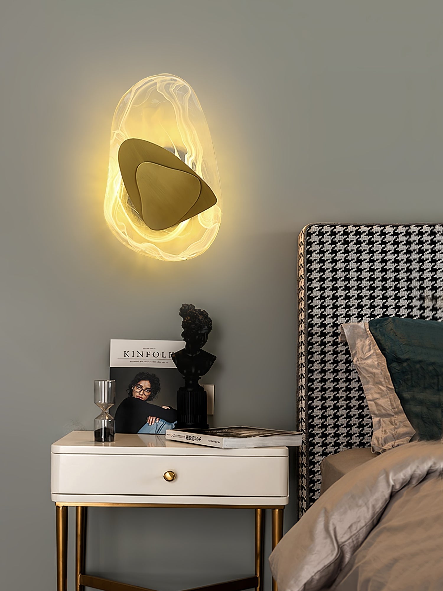 Blind Applique Murale en Verre Art Nordic Premium - Neutralighting