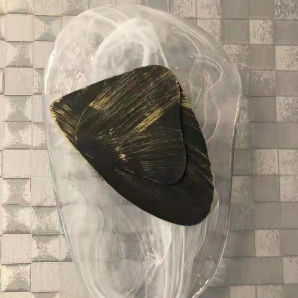 Beatrice Applique Murale Artistique en Verre Noir - Neutralighting