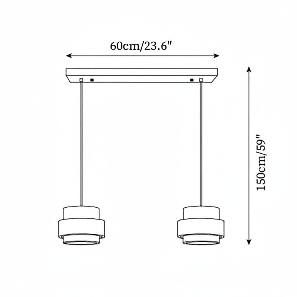 Perra Suspension Travertin