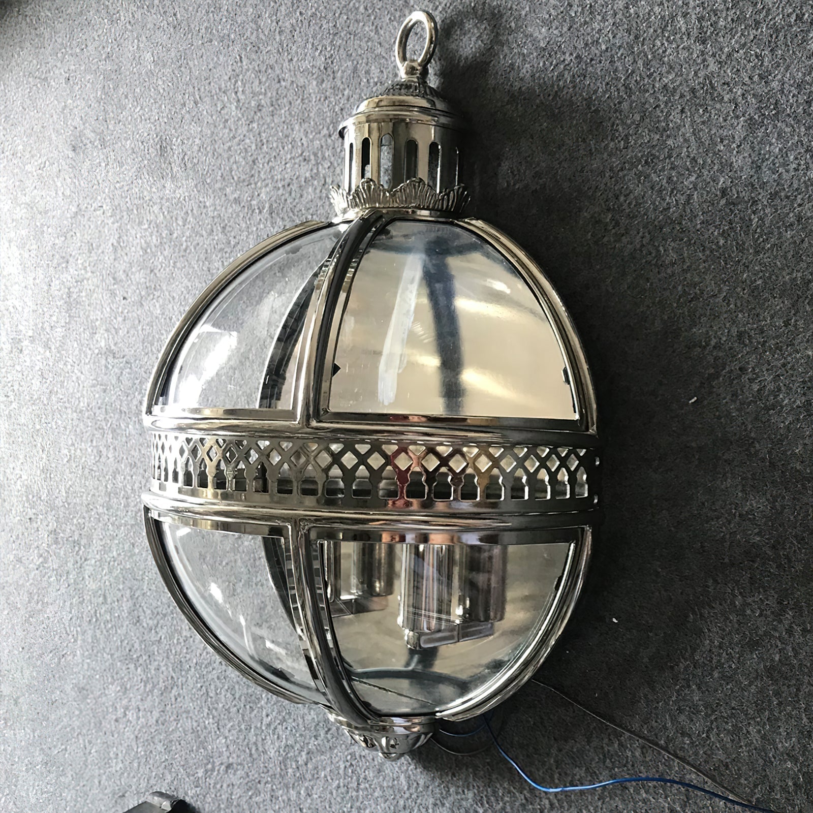 Ivy Vintage Creativity Metal Glass Wall Lamp - Lamp Copper