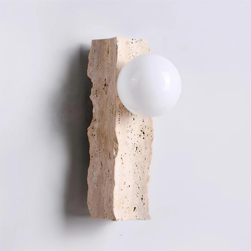 Obrio Applique Murale en Travertin - Neutralighting