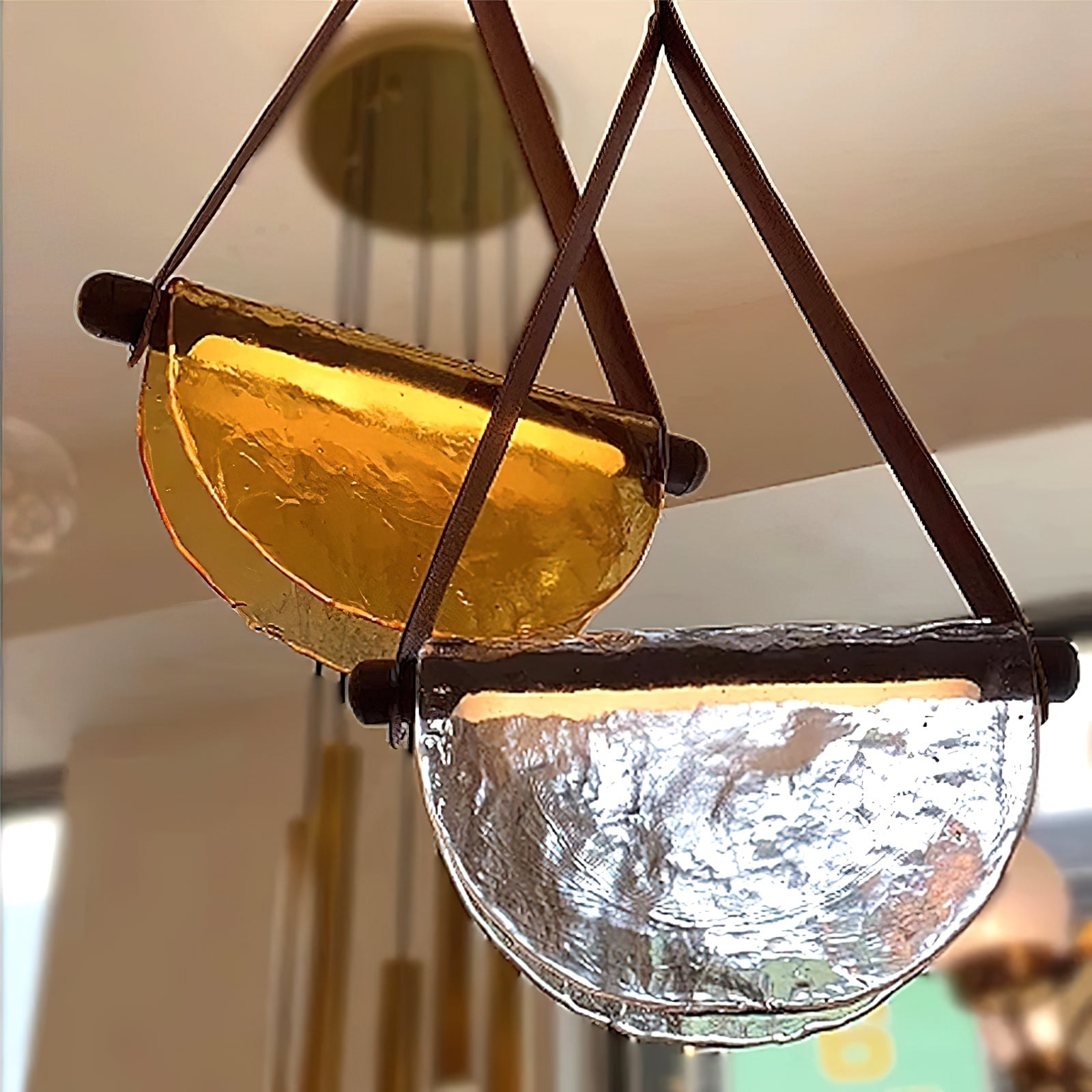 Knack Lampe à Suspension En Métal Et Verre Minimaliste Moderne - Neutralighting