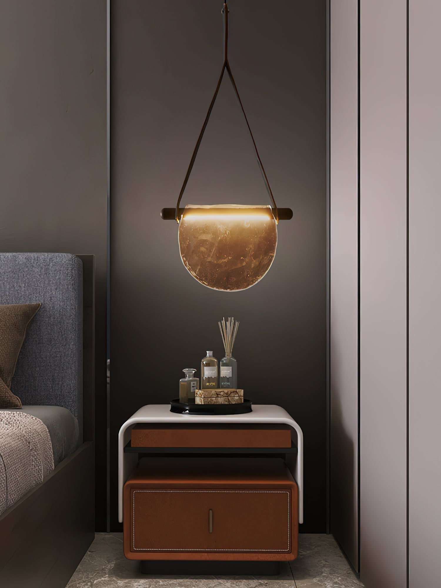 Knack Lampe à Suspension En Métal Et Verre Minimaliste Moderne - Neutralighting