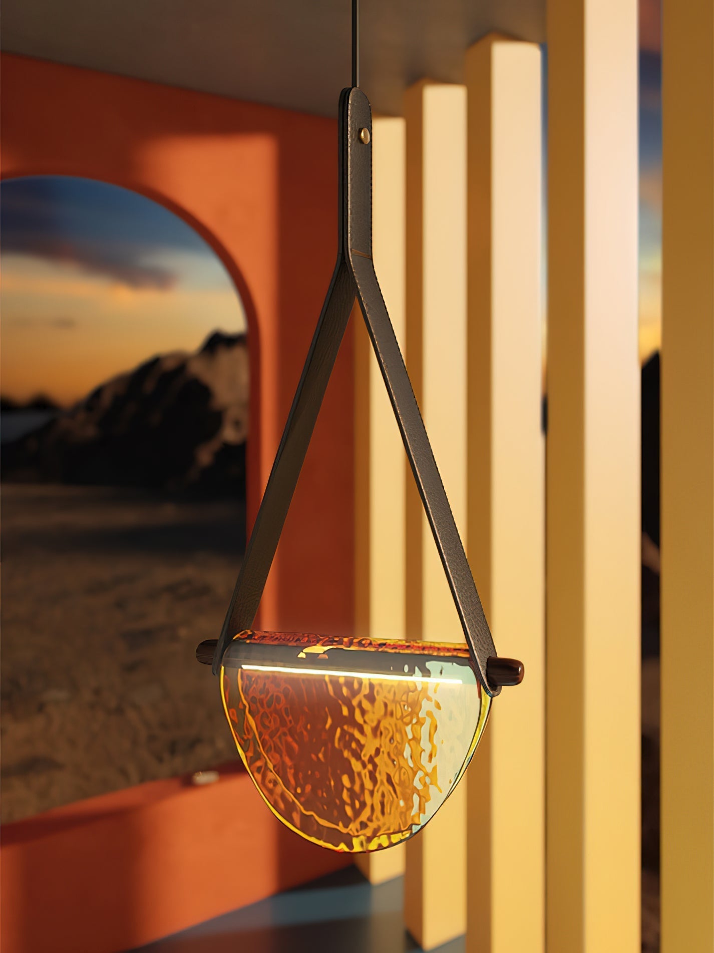 Knack Lampe à Suspension En Métal Et Verre Minimaliste Moderne - Neutralighting