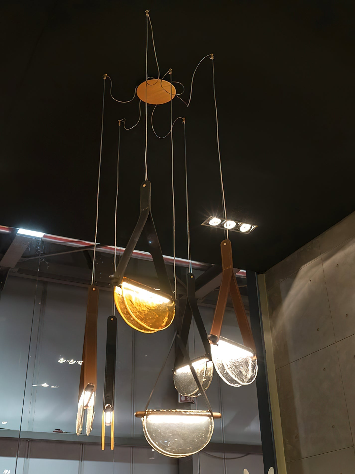 Knack Lampe à Suspension En Métal Et Verre Minimaliste Moderne - Neutralighting