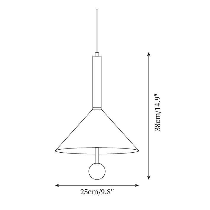 Veyra Suspension Cone - Neutralighting