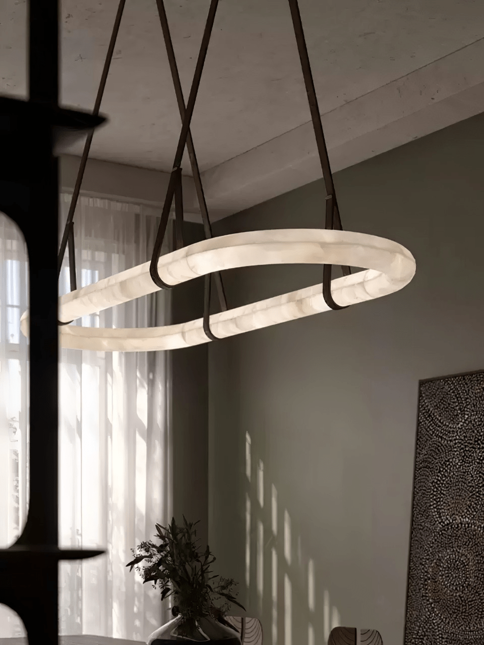 Nerina Alabaster Pendant Light - Letslighting