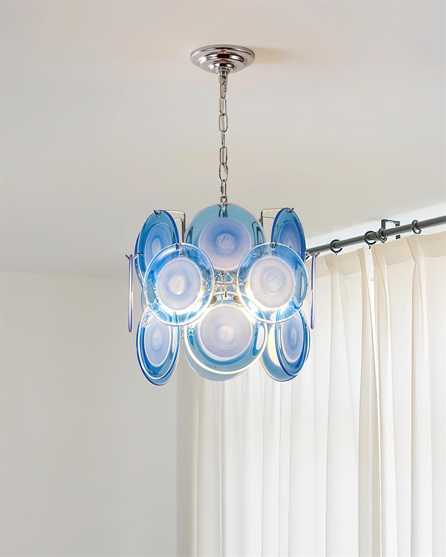 Delmar Lampe Pendante Verre Moderne - Neutralighting
