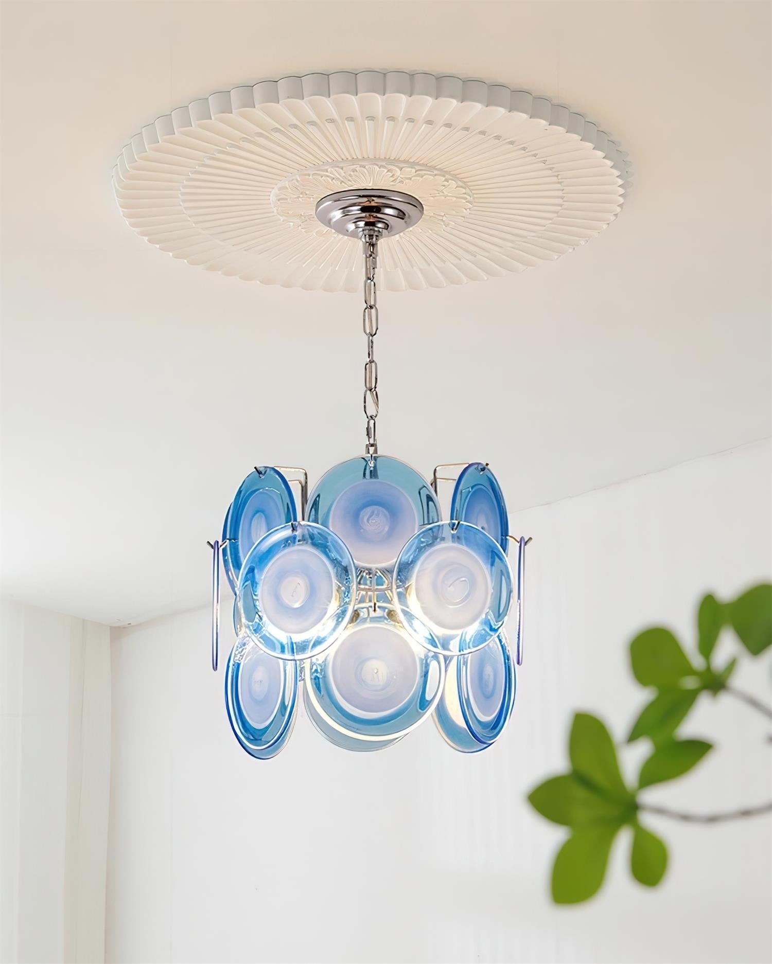 Delmar Lampe Pendante Verre Moderne - Neutralighting