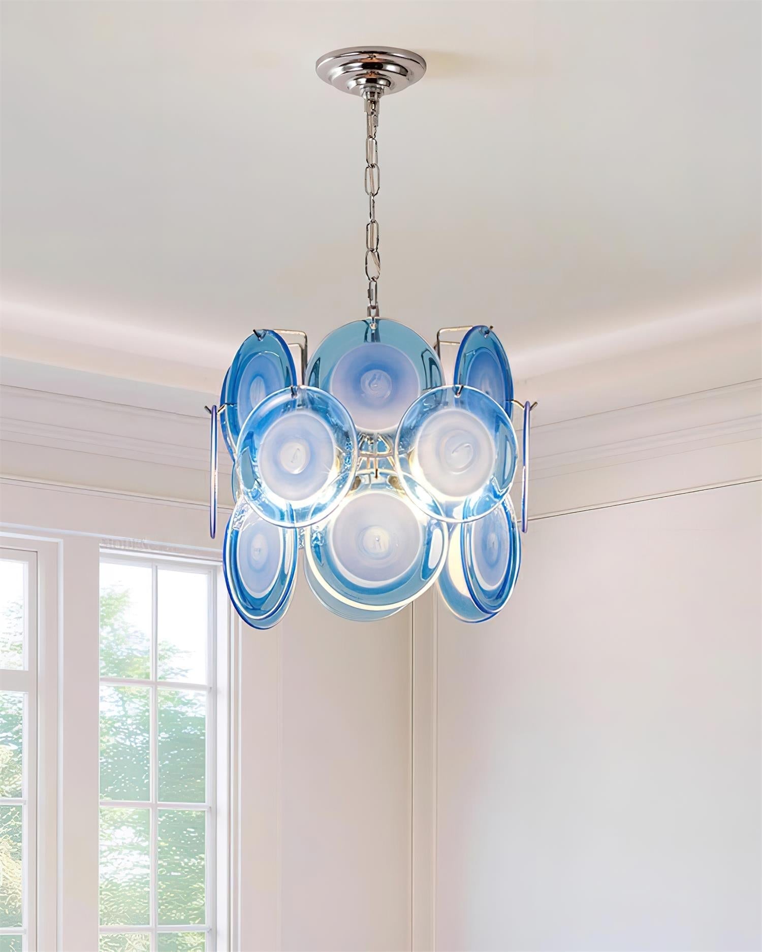 Delmar Lampe Pendante Verre Moderne - Neutralighting