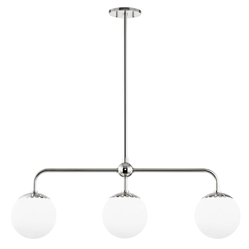 Yare Suspension Globe Chrome Verre Minimaliste Moderne - Neutralighting