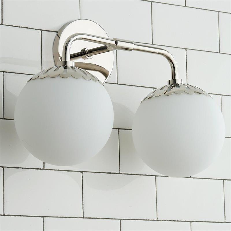 Aegis Applique Murale Globe Laiton Verre Minimaliste Moderne - Neutralighting