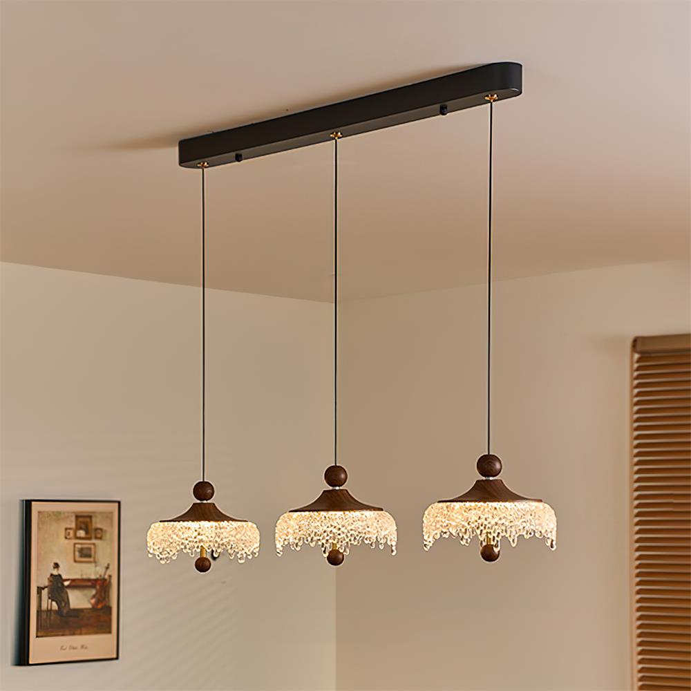 Dewdrop Lampe Pendante Élégance Cristalline Rustique - Neutralighting