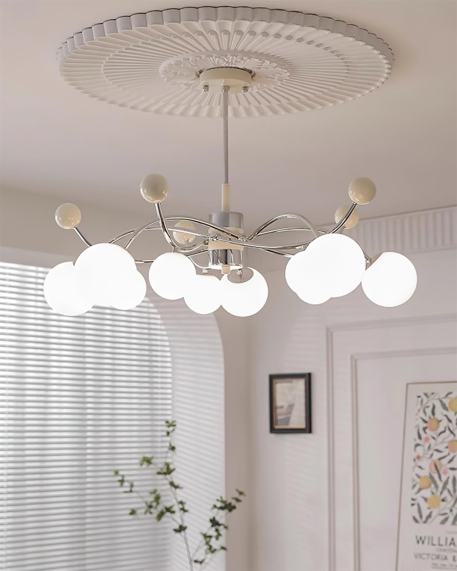 Diana Lustre Orbe Dépoli Courbes - Neutralighting