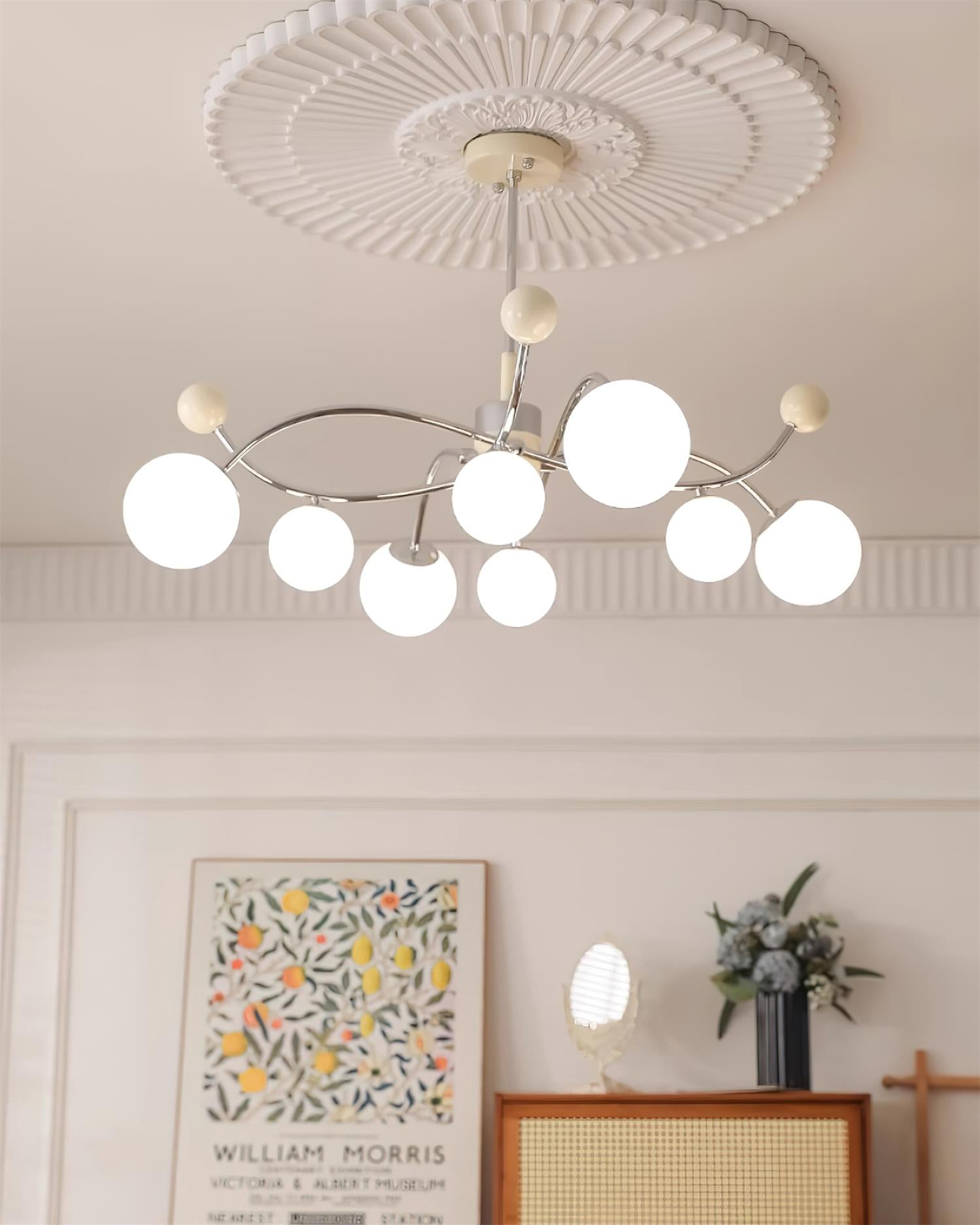 Diana Lustre Orbe Dépoli Courbes - Neutralighting