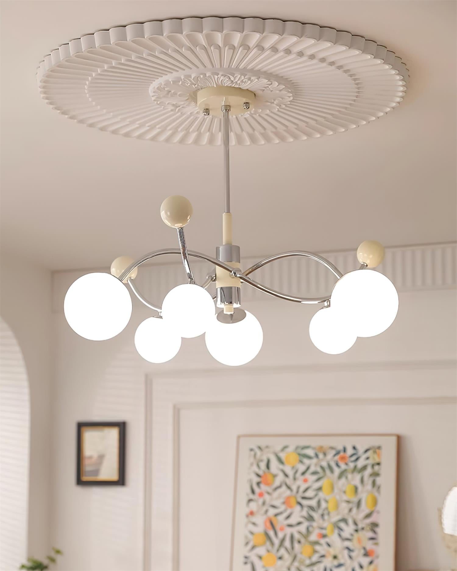 Diana Lustre Orbe Dépoli Courbes - Neutralighting