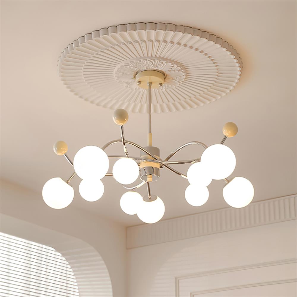 Diana Lustre Orbe Dépoli Courbes - Neutralighting