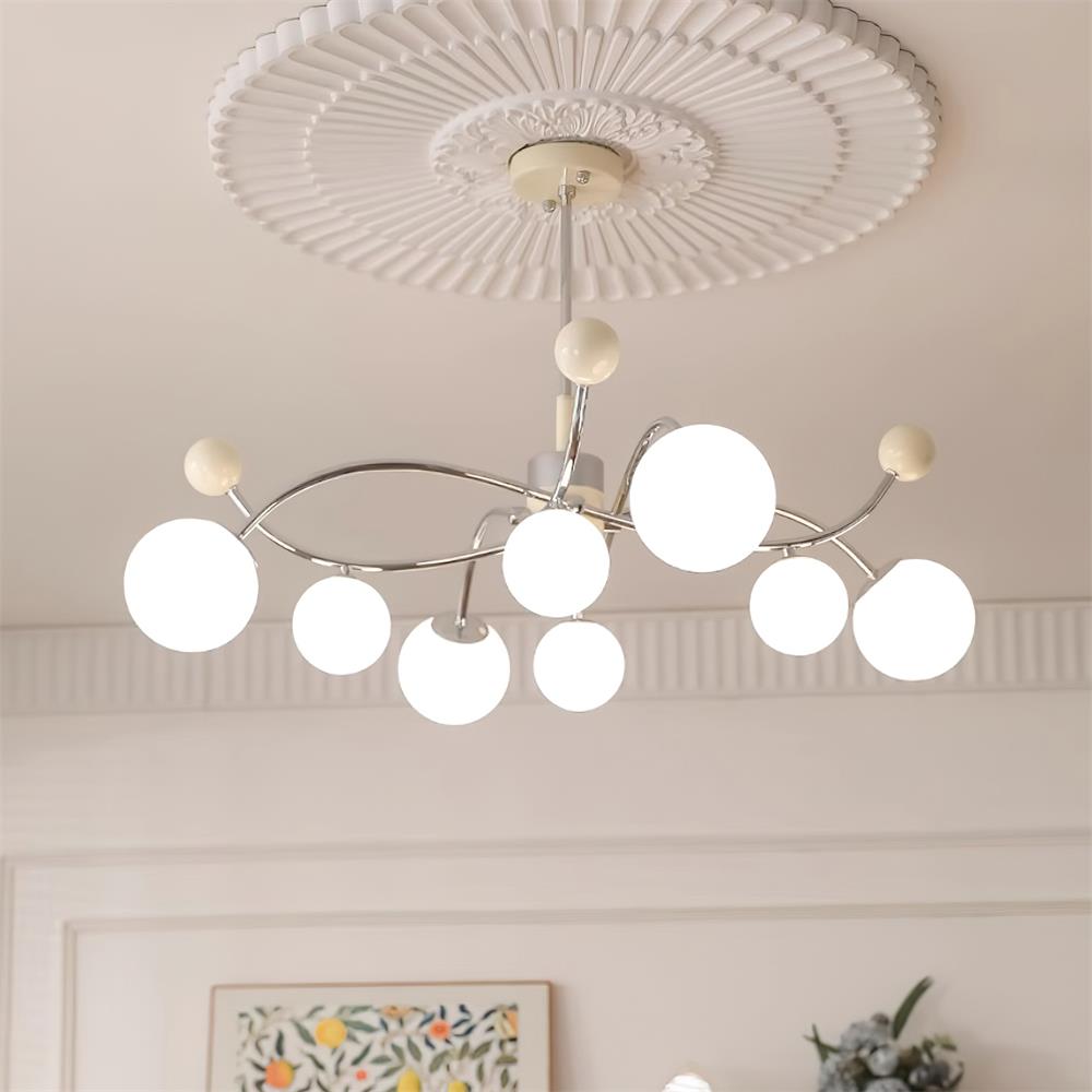 Diana Lustre Orbe Dépoli Courbes - Neutralighting