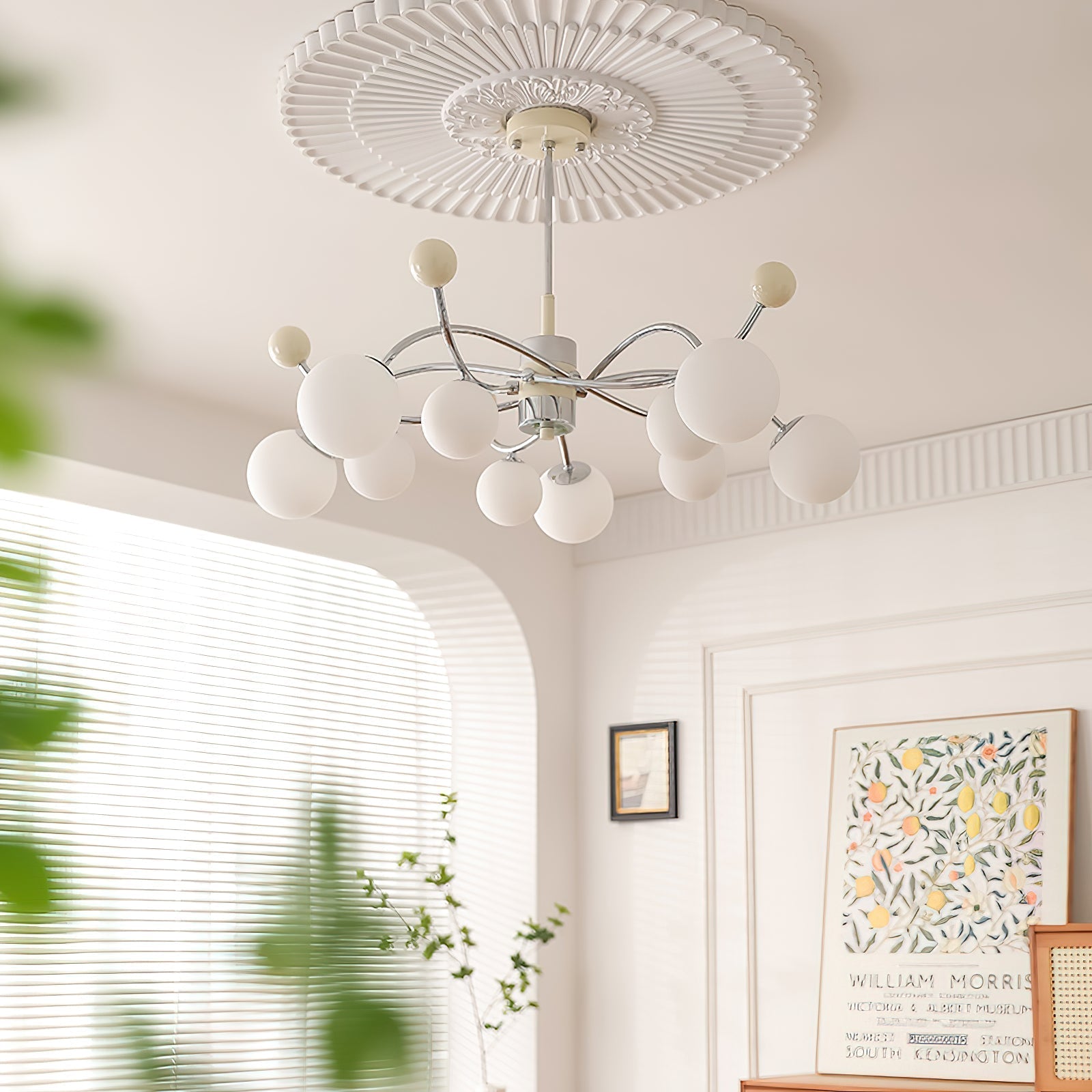 Diana Lustre Orbe Dépoli Courbes - Neutralighting