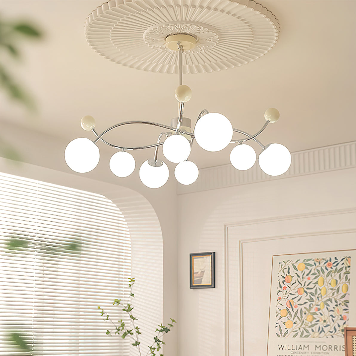 Diana Lustre Orbe Dépoli Courbes - Neutralighting