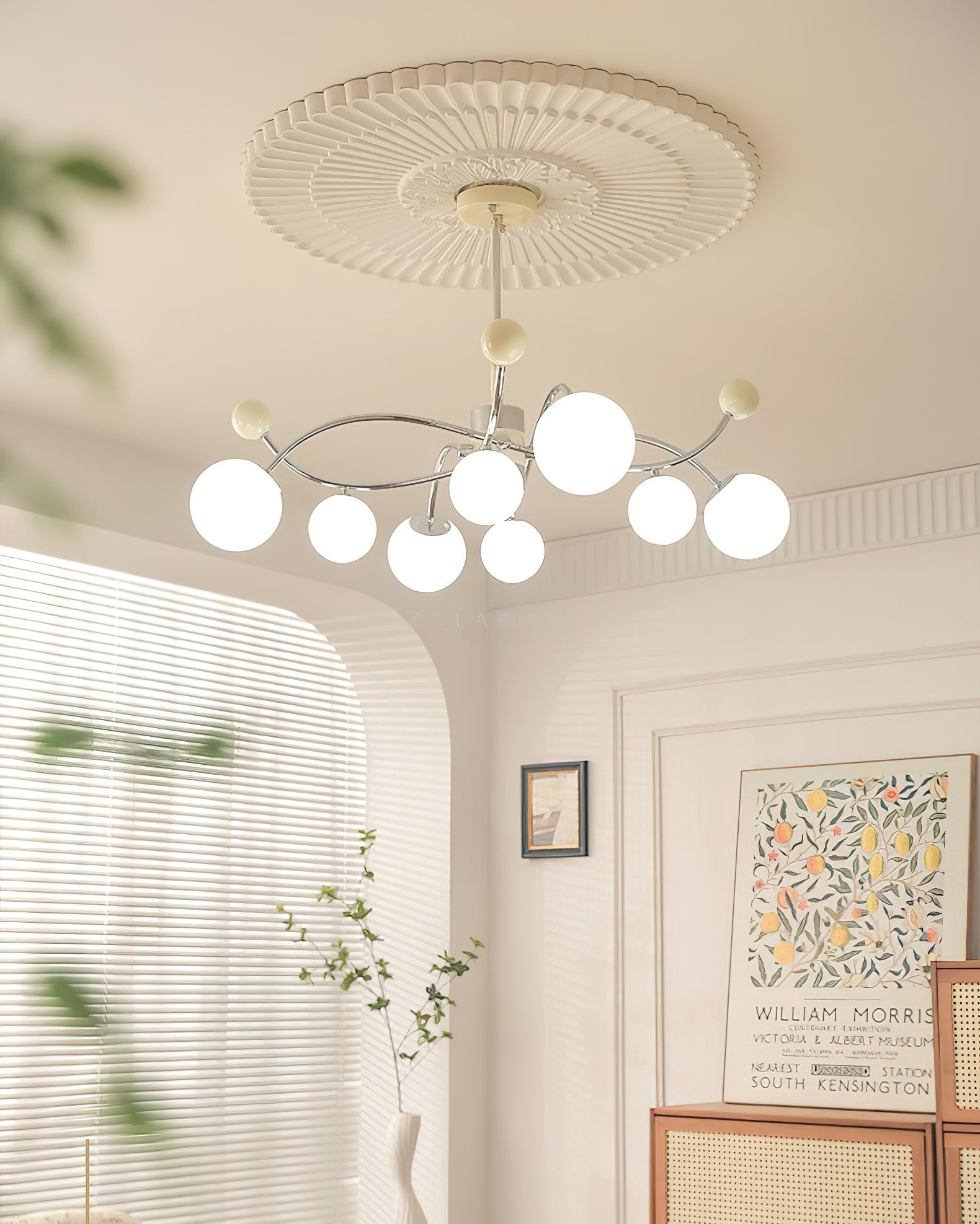 Diana Lustre Orbe Dépoli Courbes - Neutralighting