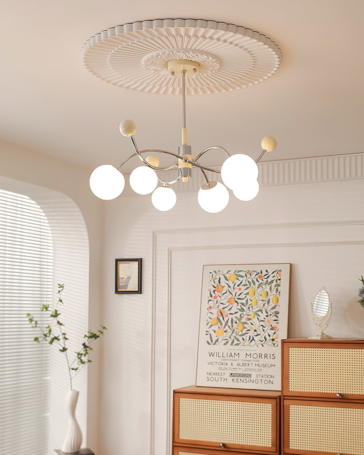 Diana Lustre Orbe Dépoli Courbes - Neutralighting