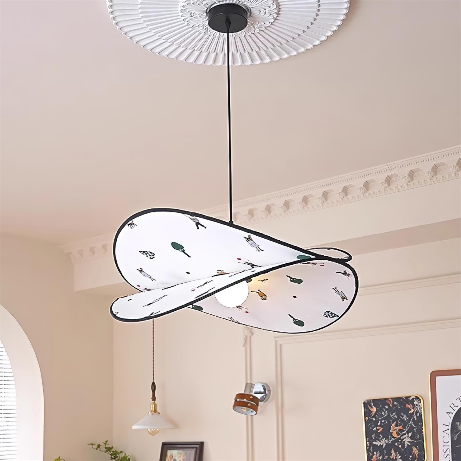 Dika Suspension Tissu Double Couche - Neutralighting