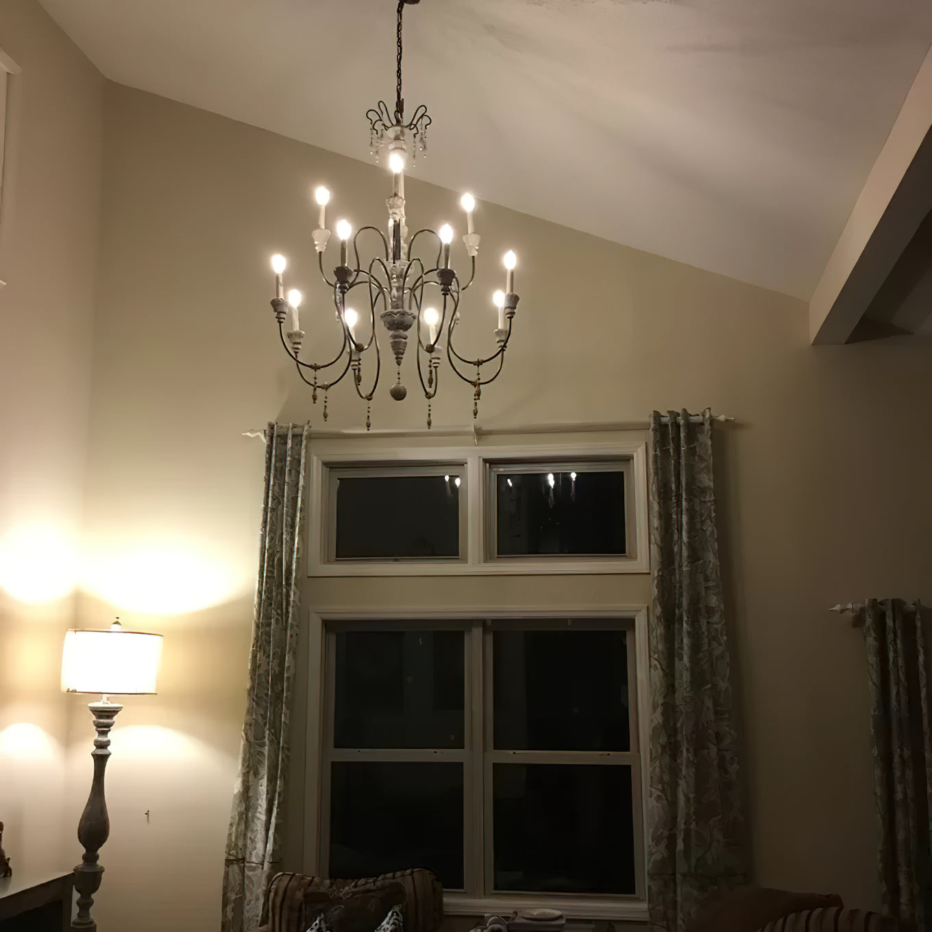 Epoch Lustre Bois Métal Luxe Postmoderne - Neutralighting