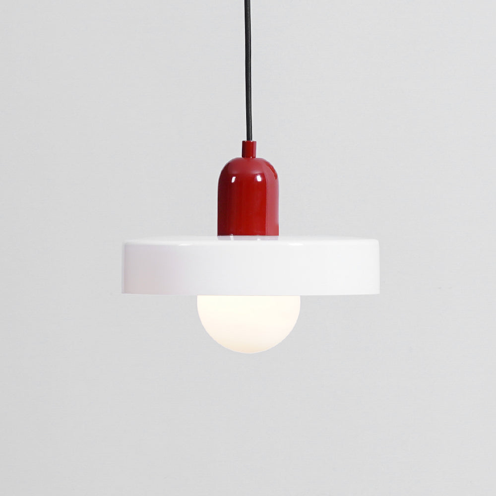Ideal Suspension Lampe Orb Disc en Verre Minimaliste Moderne - Neutralighting