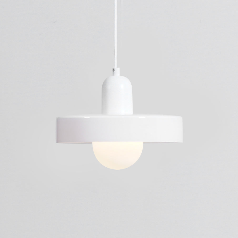 Ideal Suspension Lampe Orb Disc en Verre Minimaliste Moderne - Neutralighting