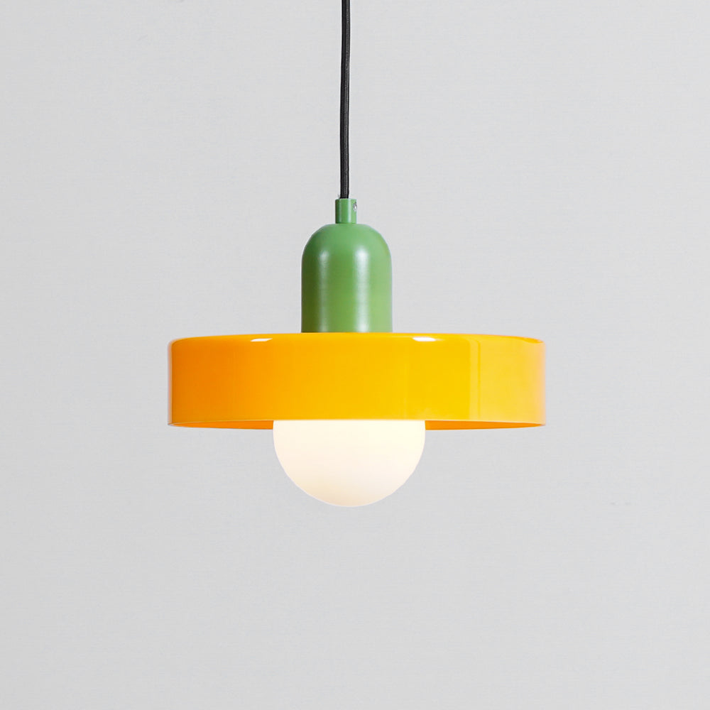 Ideal Suspension Lampe Orb Disc en Verre Minimaliste Moderne - Neutralighting