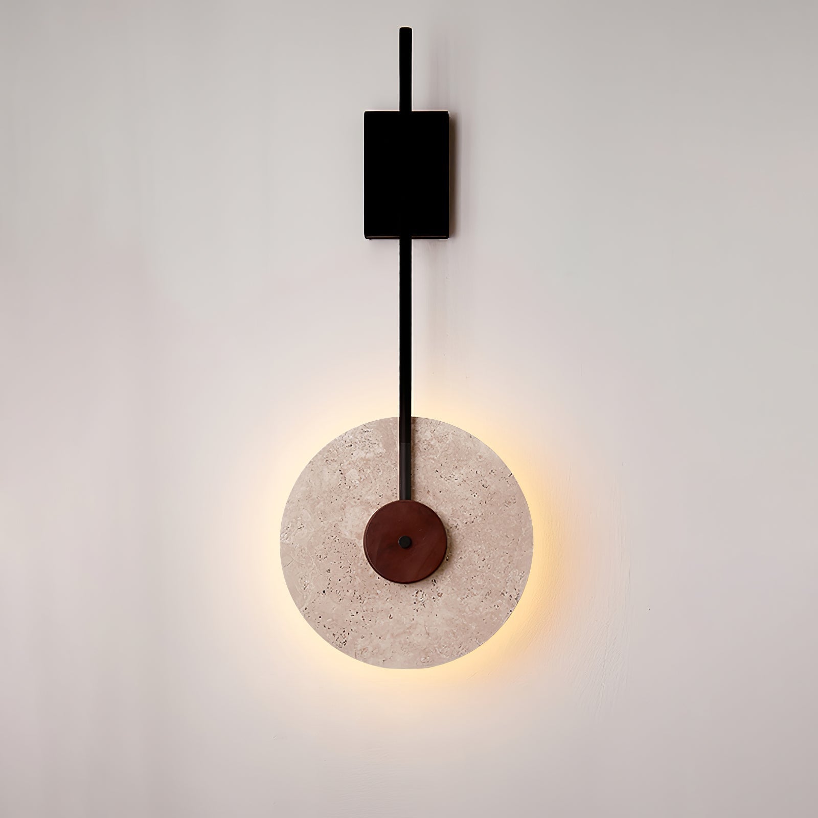 Elysia Applique Murale Moderne en Travertin - Neutralighting
